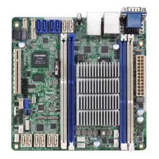   	  		Intel Avoton C2550 Quad-Core Processor  	  		DDR3 1600/1333 Dual-channel Max. 64GB UDIMM  	  		2 SATA3 6.0Gbps, 4 SATA2 3.0Gbps by C2550  	  		4 x SATA3 6.0 Gb/s by Marvell SE9230, 2 x SATA3 6.0 Gb/s by Marvell SE9172 (To update Marvell SE 9230 FW,