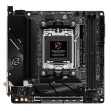   	  	  	B650I Lightning WiFi    	     	  		Supports AMD Socket AM5 Ryzen™ 7000 Series Processors  	  		8+2+1 Power Phase, Dr.MOS  	  		Supports DDR5 7200+ (OC)  	  		1 PCIe 4.0 x16  	  		Graphics Output Options: HDMI  	  		Realtek ALC897 7.1 C