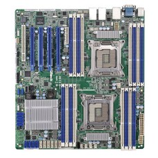   	  	SSI EEB Server Motherboard    	  		Dual Socket R (LGA2011), supports Intel Xeon 5-1600/2600/4600 & v2 series  	  		Supports Quad Channel DDR3 1866 memory, 16 DIMM slots, Max. 512GB  	  		4 PCIe 3.0 x16, 1 PCIe 3.0 x4, 1 PCI  	  		ASPEED AST2300 