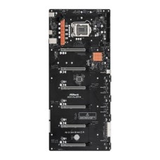   	  	This motherboard is specifically designed for mining, the revolutionary digital crypto-currency that may be used anywhere in the world. The abundant onboard PCIe slots guarantee fast Crypto mining, while the additional power connectors provide advan