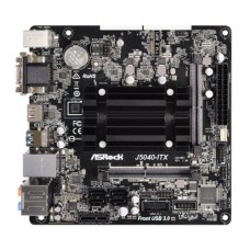   	  		ASRock Super Alloy  	  		Intel® Quad-Core Pentium® Processor J5040 (up to 3.2 GHz)  	  		Supports DDR4 2133/2400 SO-DIMM  	  		1 PCIe 2.0 x1, 1 M.2 (Key E)  	  		Graphics Output Options: D-Sub, HDMI, DVI-D  	  		7.1 CH HD Audio (Realtek ALC