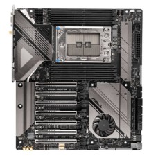   	  	  	     	WRX80 Creator R2.0    	     	  		Supports AMD Ryzen™ Threadripper™ PRO 3000WX/5000WX Series Processors  	  		8 Power Phase Design, 105A SPS  	  		14 Layer Server-Grade Low-Loss PCB  	  		Supports DDR4 4533+(OC)  	  		7