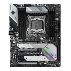   	  		Supports Intel® Core™ X-Series Processor Family for the LGA 2066 Socket  	  		11 Power Phase Design, Dr. MOS, Dual Power Connectors  	  		XXL Aluminum Alloy Heatsink & Heatpipe Design  	  		Supports DDR4 4200+(OC)  	  		4 PCIe 3.0 x16