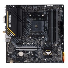   	  	  	AMD A520 (Ryzen AM4) micro ATX gaming motherboard with M.2 support, 802.11ac Wi-Fi, DisplayPort, HDMI, D-Sub, USB 3.2 Gen 1 ports, SATA 6 Gbps, and AURA Addressable Gen 2 headers    	     	  		AMD AM4 socket: Ready for Ryzen™ 5000 Seri