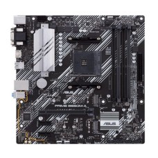   	  	AMD B550 (Ryzen AM4) micro ATX motherboard with dual M.2, PCIe 4.0, 1 Gb Ethernet, HDMI/D-Sub/DVI, SATA 6 Gbps, USB 3.2 Gen 2 Type-A, and Aura Sync RGB headers support  	     	  		AMD AM4 socket: Ready for 3rd Gen AMD Ryzen™ Processors  	