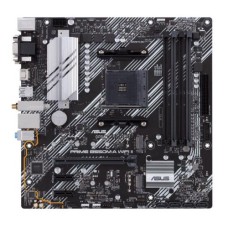   	  	  	AMD B550 (Ryzen AM4) micro ATX motherboard with dual M.2, PCIe 4.0, Wi-Fi 6, 1 Gb Ethernet, HDMI, DVI-D, D-Sub, SATA 6 Gbps, USB 3.2 Gen 2 Type-A, and Aura Sync RGB lighting support  	  	     	  		AMD AM4 Socket: Ready for Ryzen™ 5000 