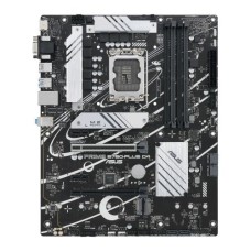   	  	  	  	ASUS Prime B760-PLUS D4, an Intel® B760 LGA 1700 ATX motherboard with PCIe 5.0, three PCIe 4.0 M.2 slots, DDR4, Realtek 2.5Gb Ethernet, DisplayPort, VGA, HDMI®, SATA 6 Gbps, USB 3.2 Gen 2x2 Type-C®, front USB 3.2 Gen 1 Type-C®,