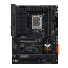   	  	  	TUF GAMING B760-PLUS WIFI D4 takes all the essential elements of the latest Intel® processors and combines them with game-ready features and proven durability.  	     	Engineered with military-grade components, an upgraded power solution