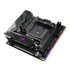   	     	AMD X570 mini-ITX Gaming motherboard with PCIe 4.0, Aura Sync RGB, Intel Gigabit Ethernet, Wi-Fi 6 (802.11ax), dual M.2 with heatsink, HDMI 2.0, DisplayPort 1.4, SATA 6Gb/s, and USB 3.2    	  		AM4 socket: Ready for 2nd and 3rd Gen AMD Ryzen