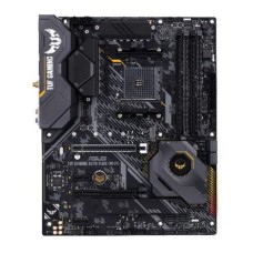   	     	AMD AM4 X570 ATX gaming motherboard with PCIe 4.0, dual M.2, Wi-Fi, 12+2 with Dr. MOS power stage, HDMI, DP, SATA 6Gb/s, USB 3.2 Gen 2 and Aura Sync RGB lighting    	  		AMD AM4 Socket: Ready for 2nd and 3rd Gen AMD RyzenTMprocessors  	  		E