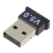   	  	  	Jedel USB 5.0 Bluetooth Nano Dongle    	     	USB 5.0 Bluetooth dongle, also compatible with Bluetooth 2.1, 3.0, 4.0, 4.1 and 4.2. Integrated low-power MCU, RF transceiver, baseband, modem, USB, UART, PCM/I2S, SARADC and 24 GPIOs with the Ba