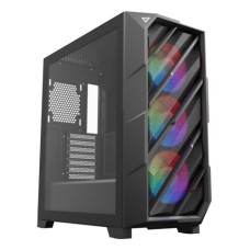   	  	  	Outstanding Cooling Performance Gaming Case    	     	  		High-Airflow Mesh Front Panel  	  		Built-in ARGB/PWM controller supporting up to 6 fans  	  		Case supports up to 9 fans simultaneously  	  		Supports E-ATX, ATX, Micro-ATX, and ITX 