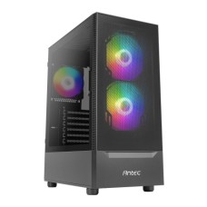   	  	Built for Gaming  	     	The NX410 Black mid-tower gaming case effortlessly combines a bevy of in-demand features: USB 3.0 connectivity, ample storage drive bays, room for expansion, and includes one ARGB LED fans in both front and rear. With s