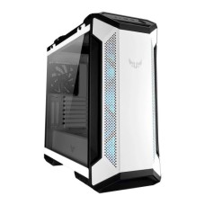   	  	ASUS TUF Gaming GT501 White Edition case supports up to EATX with metal front panel, tempered-glass side panel, 120 mm RGB fan, 140 mm PWM fan, radiator space reserved, and USB 3.1 Gen 1  	     	  		Designed to be noticed: Metal front panel wit