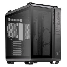   	     	     	     	TUF Gaming GT502 - It's Wonderfully Split!    	     	  		Dual Chamber Chassis - TUF Gaming GT502 configures independent cooling zones for the CPU and GPU  	  		Panoramic View - Tempered glass panels provide a t