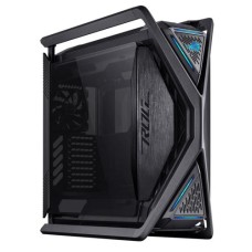   	  	  	ROG Hyperion GR701 E-ATX computer case, 420 mm dual radiator support, four 140 mm fans, metal GPU holder, component storage, ARGB fan hub, 60W fast charging.    	     	  		Extra style: The chassis is decked out with anodized metal and hairli