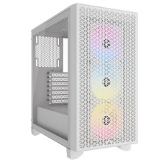   	  	  	  	CORSAIR 3000D RGB AIRFLOW Mid-Tower PC Case - 3x AR120 RGB Fans - Three-Slot GPU Support – Fits up to 8x 120mm fans - high-airflow design    	     	     	  		The CORSAIR 3000D RGB AIRFLOW presents a mid-tower ATX chassis with a