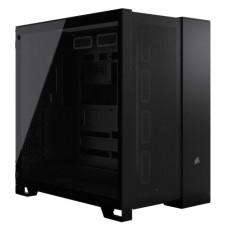   	     	     	CORSAIR 6500D Airflow Tempered Glass Super Mid-Tower    	     	The CORSAIR 6500D AIRFLOW Mid-Tower Dual Chamber PC Case delivers exceptional airflow and cooling with fully mesh paneling and a dual chamber design for an organi