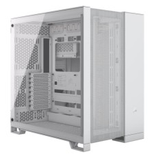   	     	     	CORSAIR 6500D Airflow Tempered Glass Super Mid-Tower    	     	The CORSAIR 6500D AIRFLOW Mid-Tower Dual Chamber PC Case delivers exceptional airflow and cooling with fully mesh paneling and a dual chamber design for an organi