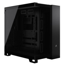   	  	  	CORSAIR 6500X Mid-Tower Dual Chamber PC Case – Tempered Glass Front Panels – Fits up to 10x 120mm fans – 4x Radiator Mounting Positions    	  	The CORSAIR 6500X Mid-Tower Dual Chamber PC Case showcases your system behind two tem