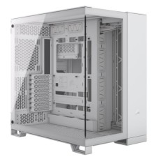   	  	  	CORSAIR 6500X Mid-Tower Dual Chamber PC Case – Tempered Glass Front Panels – Fits up to 10x 120mm fans – 4x Radiator Mounting Positions    	  	The CORSAIR 6500X Mid-Tower Dual Chamber PC Case showcases your system behind two tem