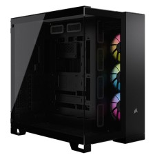   	  	  	The CORSAIR iCUE LINK 6500X RGB Mid-Tower Dual Chamber PC Case showcases your system behind two tempered glass panels, with three preinstalled RX120 RGB fans.    	  	The CORSAIR iCUE LINK 6500X RGB Mid-Tower Dual Chamber PC Case showcases your sy