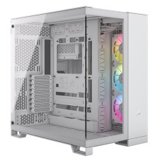   	  	  	The CORSAIR iCUE LINK 6500X RGB Mid-Tower Dual Chamber PC Case showcases your system behind two tempered glass panels, with three preinstalled RX120 RGB fans.    	  	The CORSAIR iCUE LINK 6500X RGB Mid-Tower Dual Chamber PC Case showcases your sy