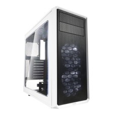   	  	Showcase your system with sophisticated style  	     	  		Large windowed side panel  	  		Two preinstalled Fractal Design Silent Series LL 120mm White LED fans  	  		Six total fan positions for high-airflow capability  	  		Filtered front, top 