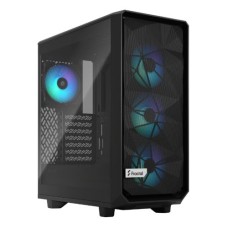   	     	Meshify 2 Compact Lite is a high-performing case with a bold, stealth-inspired aesthetic. Its striking exterior features bolt-free, flush tempered glass and the iconic angular mesh of its larger siblings. Intelligent space utilization enable