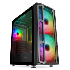   	  	  	  	F15M Mesh A-RGB Mid-Tower Gaming Case with MB Sync    	  		Motherboard Sync - You can now take your colour customisation to new levels with the included ARGB motherboard connector, simply connect the 3 Pin to a compatible motherboard and you c