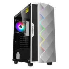   	  	  	  	Diamond A-RGB Mid-Tower Gaming Case Tempered Glass with MB Sync    	     	  		  			Design – The Diamond is a brilliantly designed Mid-Tower PC gaming case with room for an ATX motherboard, an all black or white chassis featurin