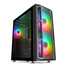   	  	  	  	F15G A-RGB Mid-Tower Gaming Case Tempered Glass with MB Sync    	     	     	The F15 comes with exceptional cooling, included is 2 x 200mm ARGB fans at the front and 1 x 120mm ARGB fan at the back, with a further two fans been able t