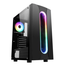   	  	The new Sauron is an excellently designed Mid – Tower Gaming case with a brilliant crafted front panel made of both Mesh & ABS accompanied by a surrounding ARGB LED strip, helping create a stunning gaming atmosphere.  	  	     	  		De