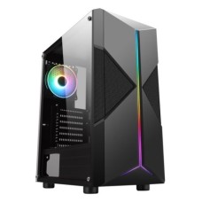   	  	The new Pyro is an excellently designed Mid–Tower Gaming case with a striking front panel made of both Mesh & ABS accompanied by two ARGB LED strips. This case has the looks of some higher end chassis but the Pyro is available for a fracti