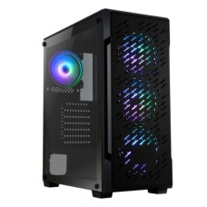   	     	The Crossfire is a serious bit of kit, the brilliantly crafted PC Gaming case featuring a high airflow layout. This intelligent ATX case features a uniquely designed front panel accompanied by four ARGB fans creating some stunning lighting e