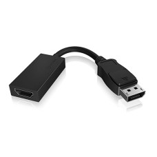   	  	  	The IB-AC508A DisplayPort to HDMI Adapter from ICY BOX allows you to connect DisplayPort outputs, such as a laptop or desktop computer, with HDMI devices such as TVs, monitors, etc.    	     	With DisplayPort 1.2 and HDMI specifications, thi