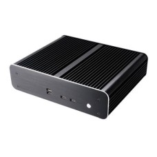   	     	  		Aluminium fanless CPU cooling design.  	  		Ideal for business and education environments.  	  		Optional 120W or 150W external power adapter (not included)  	  		Stylish front panel with diamond edge finish  	  		Supports one serial por