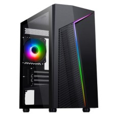   	     	  	  	The Alpha is an affordable Micro-ATX gaming case, orientated for gamers.    	     	  	The front is equipped with an eye-catching design and an ARGB-LED strip which can be controlled either using the I/O panel or software.    	&nbs