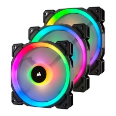   	  	The CORSAIR LL120 RGB LED PWM fan boasts 16 independent RGB LEDs across two separate light loops to create vibrant lighting and visual effects.    	  	     	Let Your Lights Do The Talking    	Made for those seeking excellent airflow, quiet oper