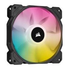   	  	The CORSAIR iCUE SP120 RGB ELITE Performance Fan boasts eight bright, individually addressable RGB LEDs, adding to the vivid RGB lighting in your SP RGB ELITE-cooled system  	  	     	  		CORSAIR AirGuide Technology: Utilizes anti-vortex vanes 