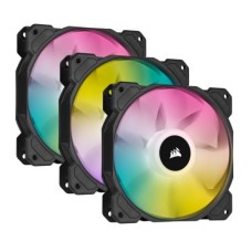   	  	The CORSAIR iCUE SP120 RGB ELITE Performance Triple Fan Kit boasts eight bright, individually addressable RGB LEDs on each fan, for a vivid RGB lighting upgrade for any PC.  	  	     	  		CORSAIR AirGuide Technology: Utilizes anti-vortex vanes 