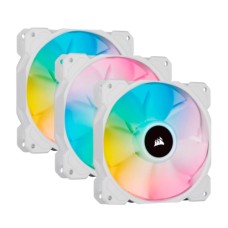   	  	The CORSAIR iCUE SP120 RGB ELITE Performance Triple Fan Kit boasts eight bright, individually addressable RGB LEDs on each fan, for a vivid RGB lighting upgrade for any PC.  	  	     	  		CORSAIR AirGuide Technology: Utilizes anti-vortex v