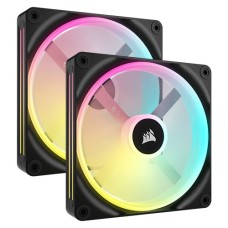   	  	     	The CORSAIR iCUE LINK QX140 RGB 140mm PWM Fans Starter Kit contains two fans each with four distinct light loops and an included iCUE LINK System Hub for single cable setup.    	     	Light up your system from any angle with the CORS