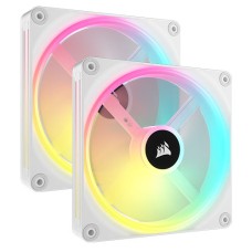   	  	     	The CORSAIR iCUE LINK QX140 RGB 140mm PWM Fans Starter Kit contains two fans each with four distinct light loops and an included iCUE LINK System Hub for single cable setup.    	     	Light up your system from any angle with the CORS