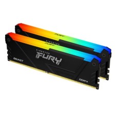   	  	  	Kingston FURY™ Beast DDR4 RGB delivers a boost of performance and style with aggressive styling and RGB lighting that runs the length of the module for smooth and stunning effects. It is both Intel XMP-ready and ready for AMD Ryzen™. 