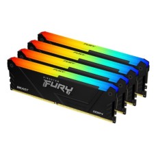   	  	  	Kingston FURY™ Beast DDR4 RGB delivers a boost of performance and style with aggressive styling and RGB lighting that runs the length of the module for smooth and stunning effects. It is both Intel XMP-ready and ready for AMD Ryzen™. 