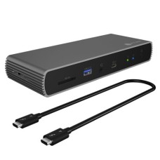   	  	  	10 in 1 Thunderbolt 4 Dock with PD 96 W  	     	  		Smarter Workspace: The next generation of Thunderbolt 4 finally brings true PC connectivity to notebooks and other devices: fast transfer speeds, multi-functional ports and a desk without c