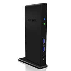   	  	  	USB 3.0 Type-A Dock with two video interfaces    	     	  		Attention: DisplayLink driver must be installed before use. Display and connectivity expansion is provided by DisplayLink video compression technology.  	  		Vertical And Horizontal