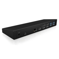   	  	  	USB 3.0 Type-A + Type-C® Dock with PD 60W  	     	  		Attention: DisplayLink driver must be installed before use. Display and port extension is provided by DisplayLink video compression technology  	  		Power Delivery: thanks to Power De