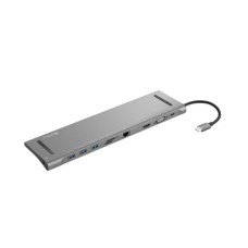   	  	  	USB-C 10-in-1 Docking Station    	With just one USB-C connection to your laptop Sandberg USB-C 10-in-1 Docking Station gives you the possibility of connecting all your gear  	     	  		3 USB ports for mouse, keyboard and external hard drive,